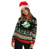 Christmas print sweater - WOMONA.COM