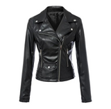 Leather coats Motorcycle Jacket - WOMONA.COM