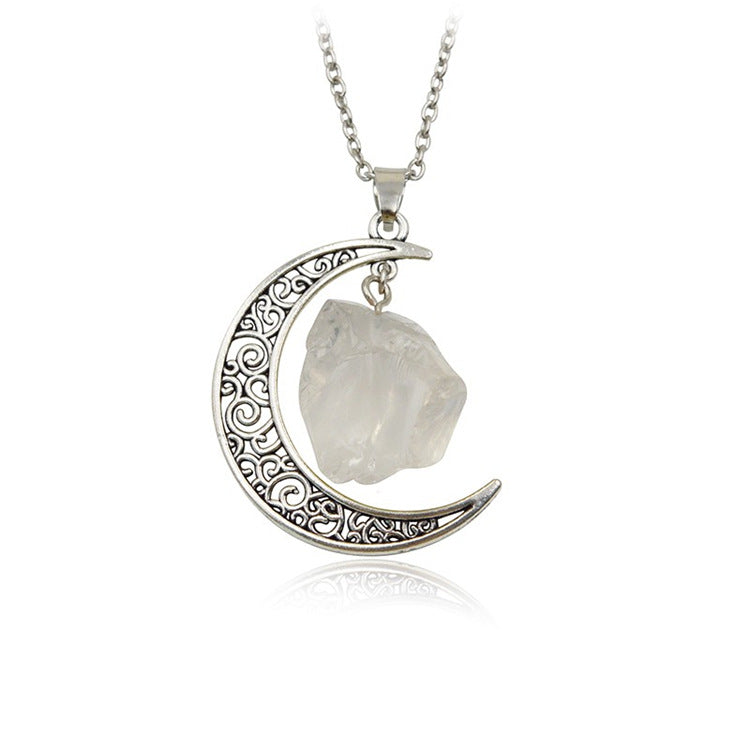 Moon necklace - WOMONA.COM