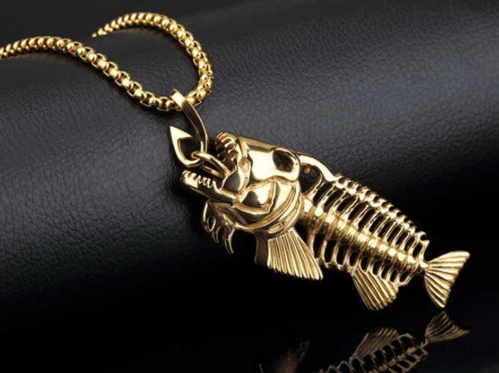 Fish Necklace - WOMONA.COM