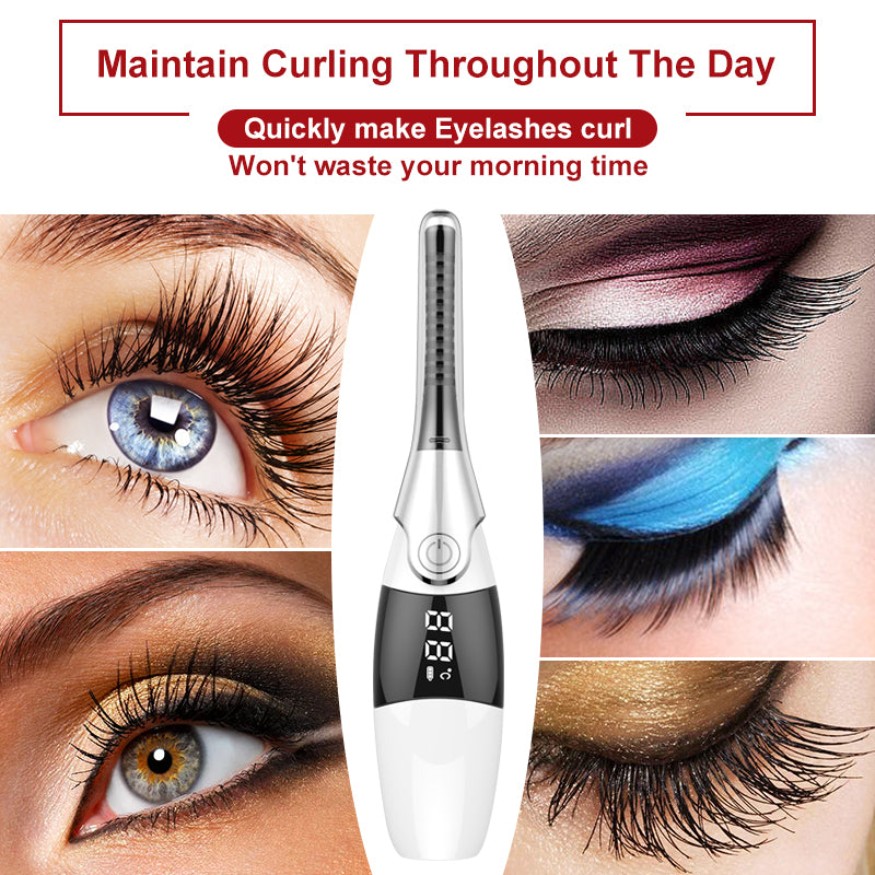 USB Rechargeable Electric Eyelash Curler - WOMONA.COM