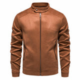 Men's Trendy Pure Color All-matching Coat