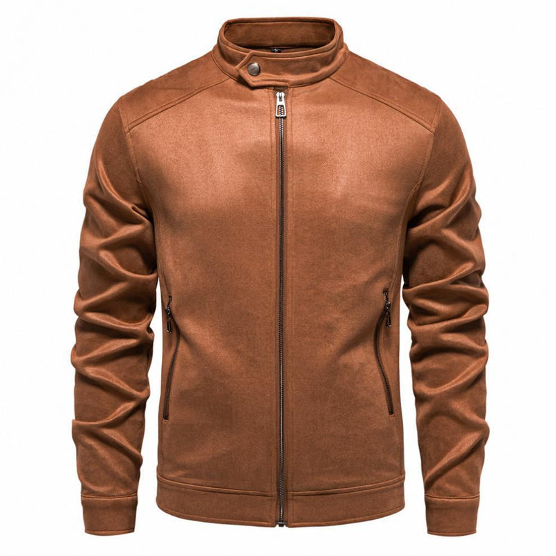 Men's Trendy Pure Color All-matching Coat