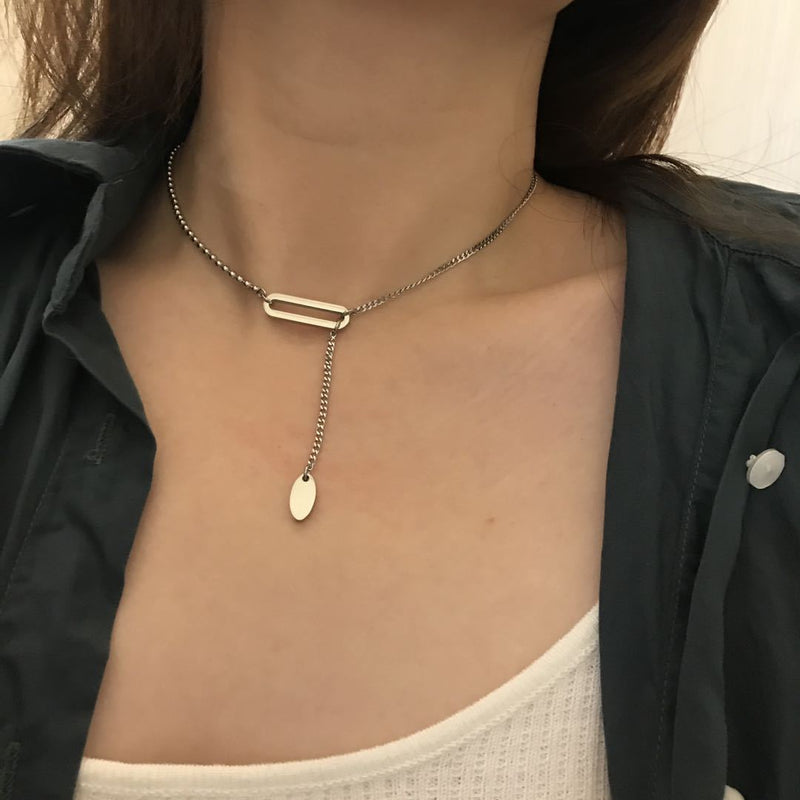 Simple temperament personalized fashion necklace - WOMONA.COM