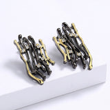 Geometric Retro Hollow Earrings - WOMONA.COM