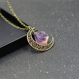 Moon necklace - WOMONA.COM