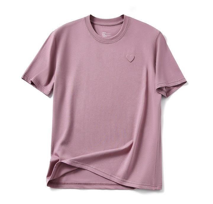 Love Embossed T-shirt For Men And Women - WOMONA.COM