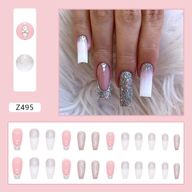 Crystal Stone Sticker Glitter French Hot Girl Sweet - WOMONA.COM