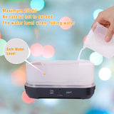 Christmas Snowflake Pattern Humidifier Household Colorful Aromatherapy - WOMONA.COM