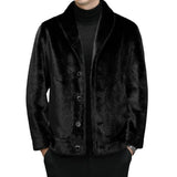 Padded Coat Fur Integrated Double-sided Top