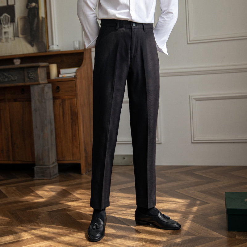 Casual Suit Pants Slim And Versatile Men - WOMONA.COM