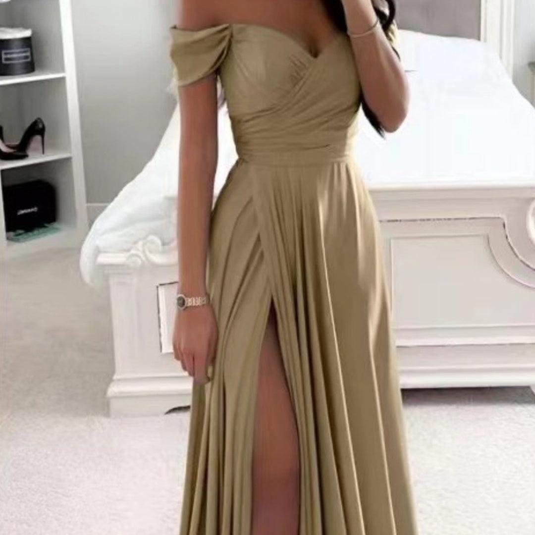 European And American Bridesmaid Dress Bottoming Dress - WOMONA.COM