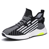 Fashion Flying Woven Breathable Running Shoes - WOMONA.COM