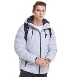 New Men Women Cotton Coat USB Smart Electric Heated Jackets Winter - WOMONA.COM