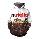 Digital Printing Hooded Polyester Sweater Pullover Plus Size - WOMONA.COM