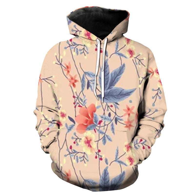 Autumn And Winter Art Graffiti 3D Digital Printing Sweater - WOMONA.COM