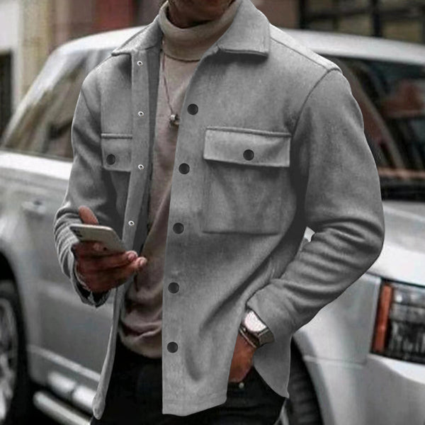 Men's Casual And Fashionable Slim Fit Jacket - WOMONA.COM