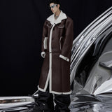 Thickened Lamb Fleece Coat For Men - WOMONA.COM