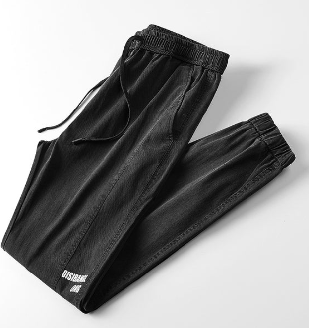 Stretch Black Jeans For Men - WOMONA.COM
