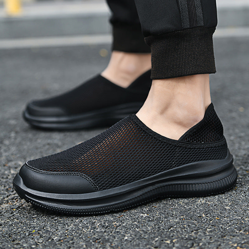 Men Shoes Slip On Lazy Shoes - WOMONA.COM