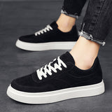 British Retro Low-top Sneakers Men - WOMONA.COM