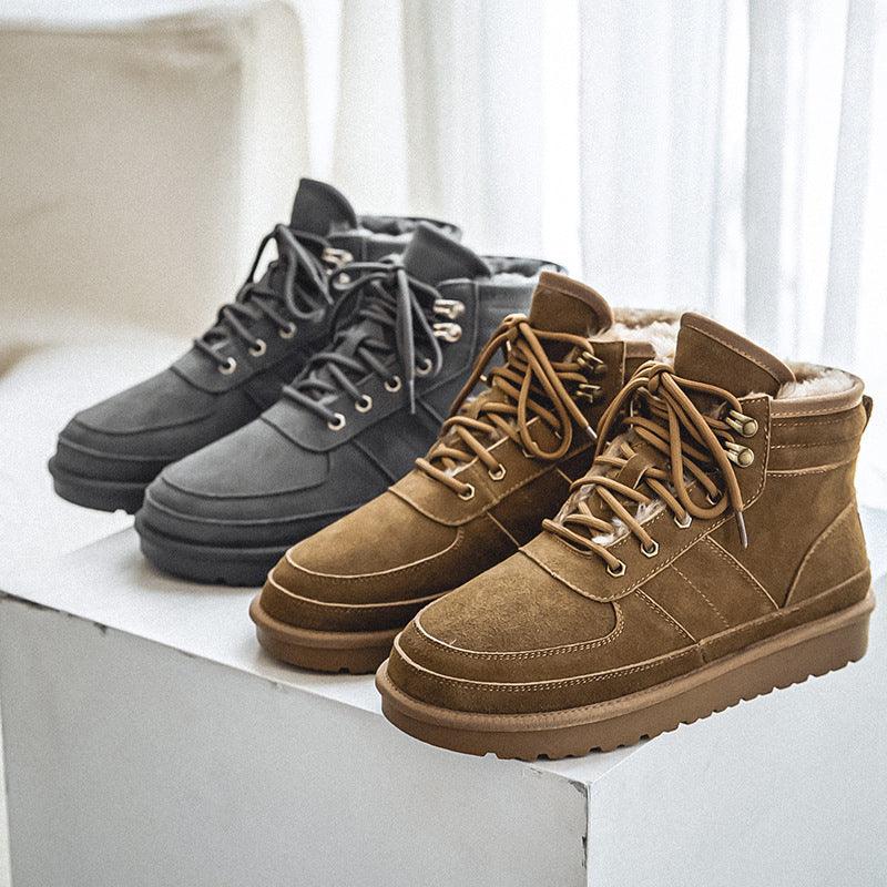 Autumn And Winter Snow Boots Men's - WOMONA.COM