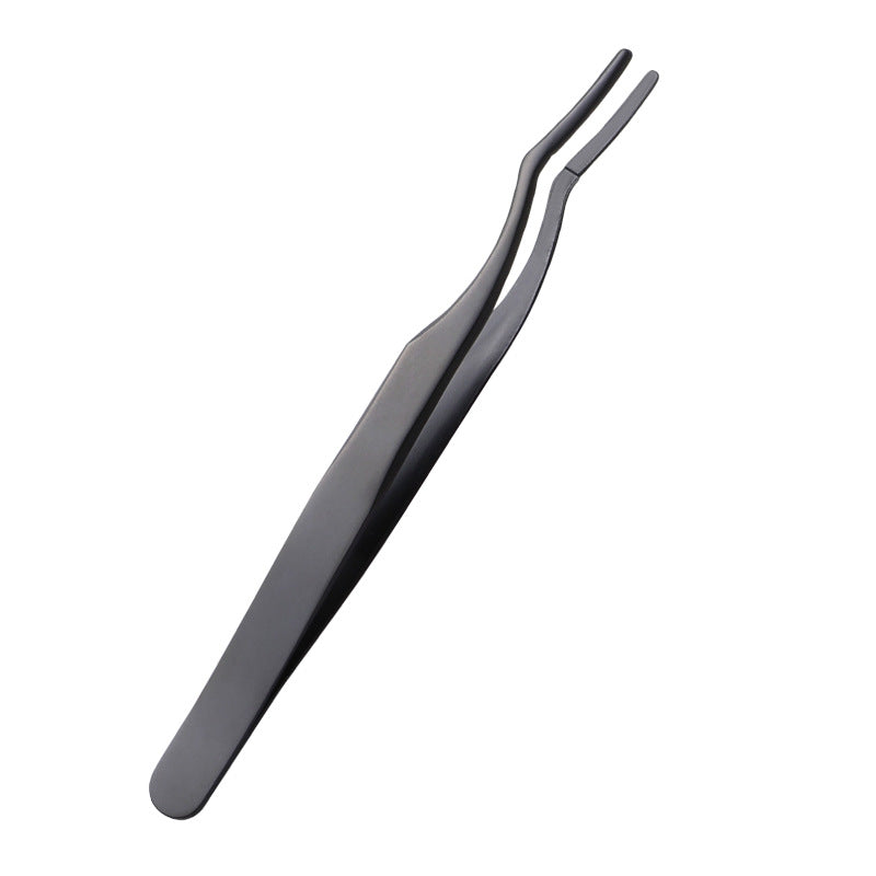 Stainless Steel Beauty Tools Eyelash Curler Aid Tweezers - WOMONA.COM