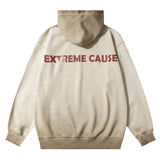 Fashion American Letters Printed Hoodie Men