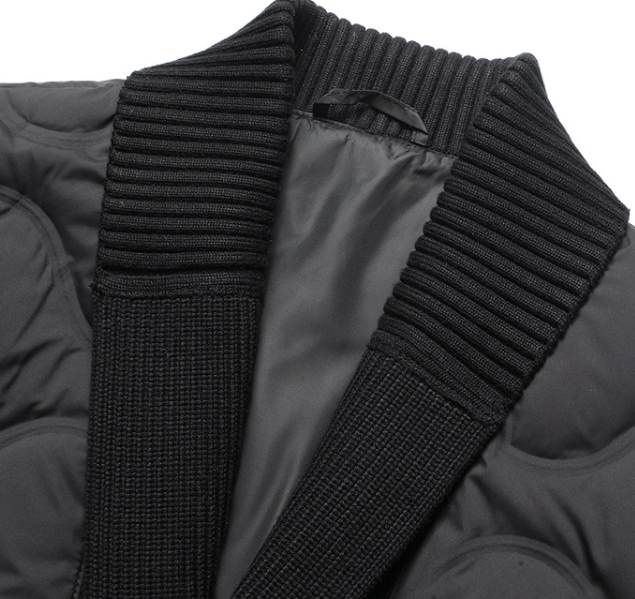 Light Luxury Men's Mid-length Down Jacket Dad Wear Winter Youth - WOMONA.COM