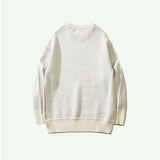 High Street Retro Lazy Autumn And Winter Round Neck Long Sleeve Sweater