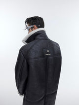 Thickened Lamb Fleece Coat For Men - WOMONA.COM