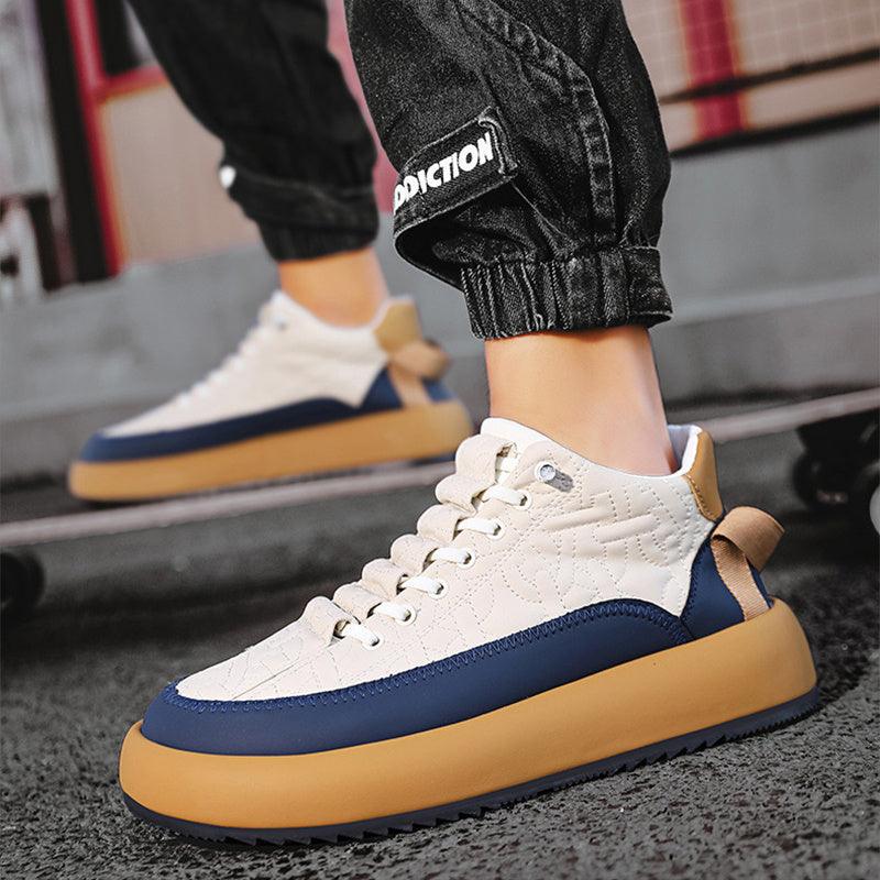 Trendy Color-blocked Sports Shoes - WOMONA.COM
