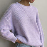 Warm Ladies Sweater Women Knitwear Knitted Sweaters - WOMONA.COM