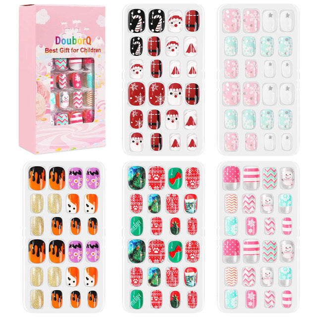 New Cartoon Candy Children's Nails - WOMONA.COM