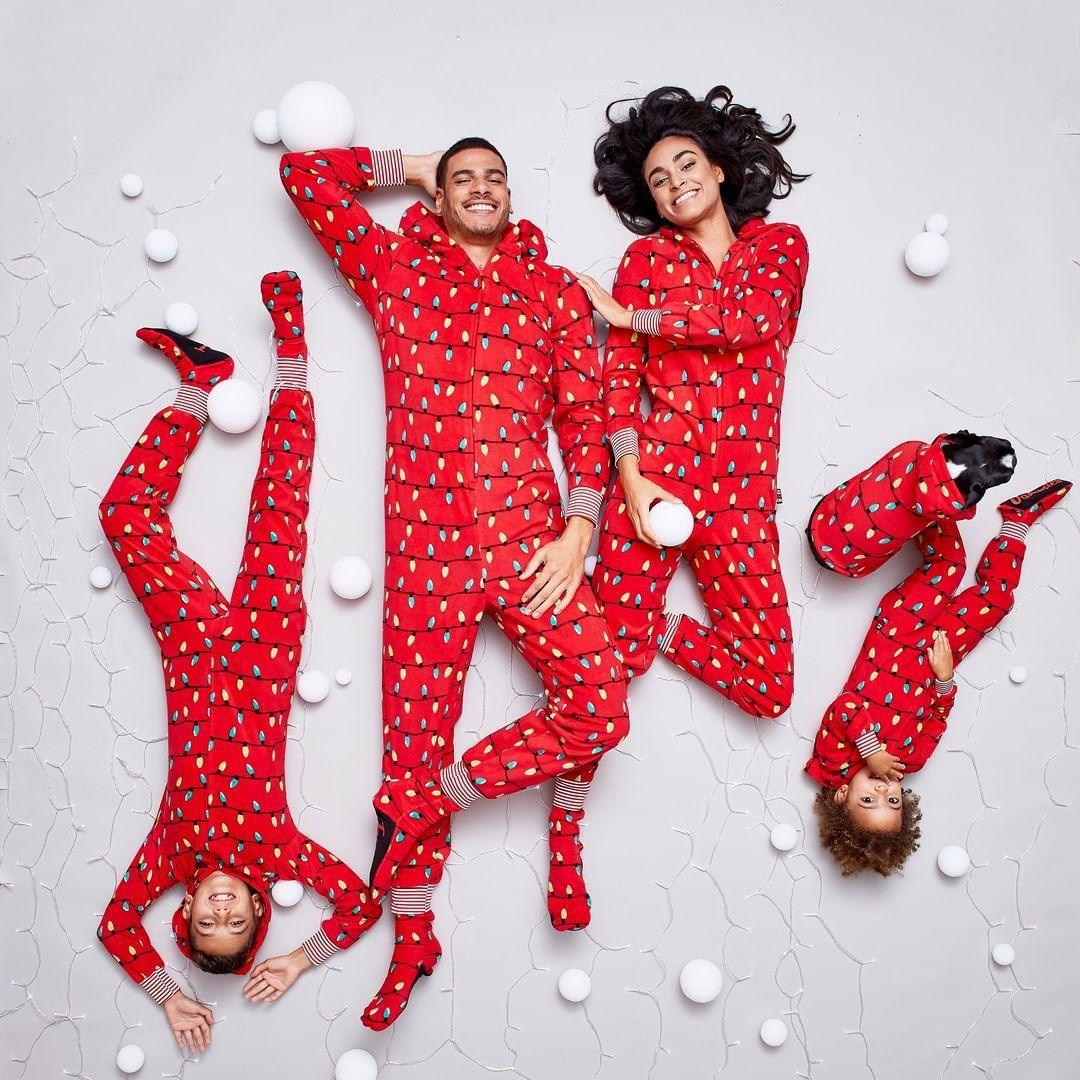 One-piece Pajamas Home Wear Parent-child Outfit - WOMONA.COM