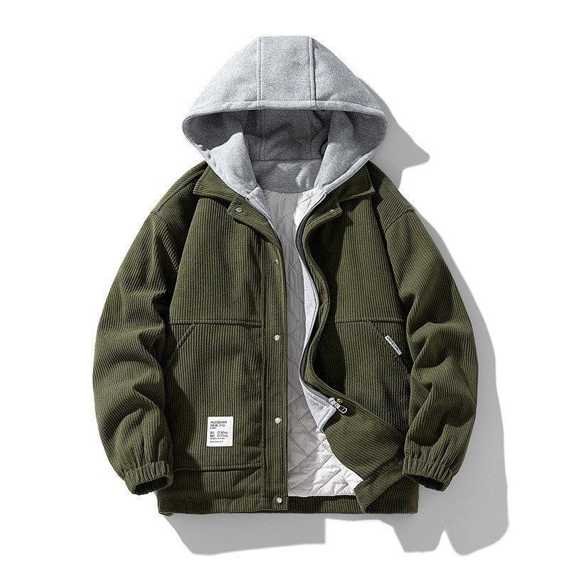 Two-piece Hooded Cotton-padded Jacket - WOMONA.COM