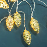 Christmas Decorative Lights Simulation Pine Cone String Lights - WOMONA.COM