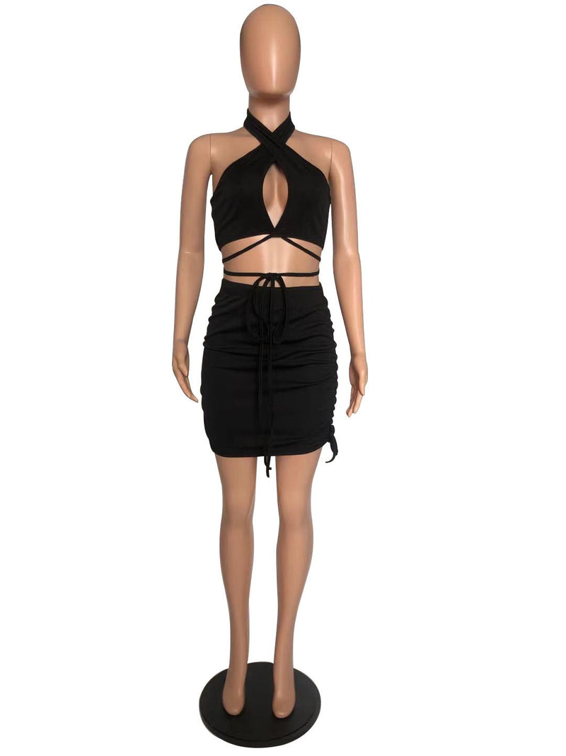 2 Piece Skirt Sets Two Piece Outfits - WOMONA.COM