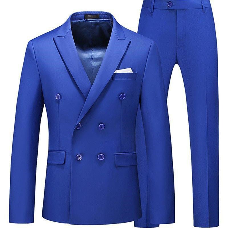 2 Pieces Slim Fit Casual For Men - WOMONA.COM