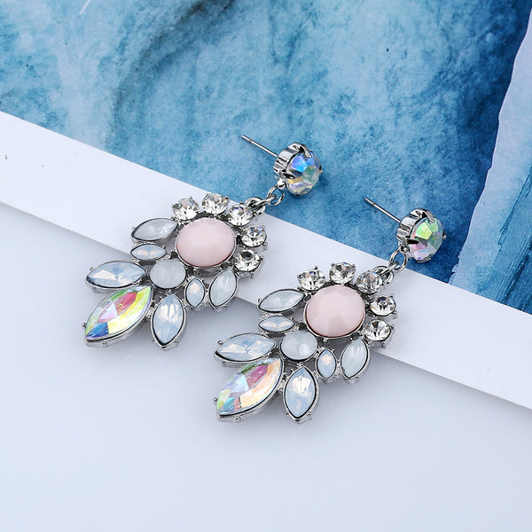 Women's Crystal Earrings - WOMONA.COM