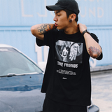 Hip Hop Hands Printed Short Sleeve T Shirts - WOMONA.COM