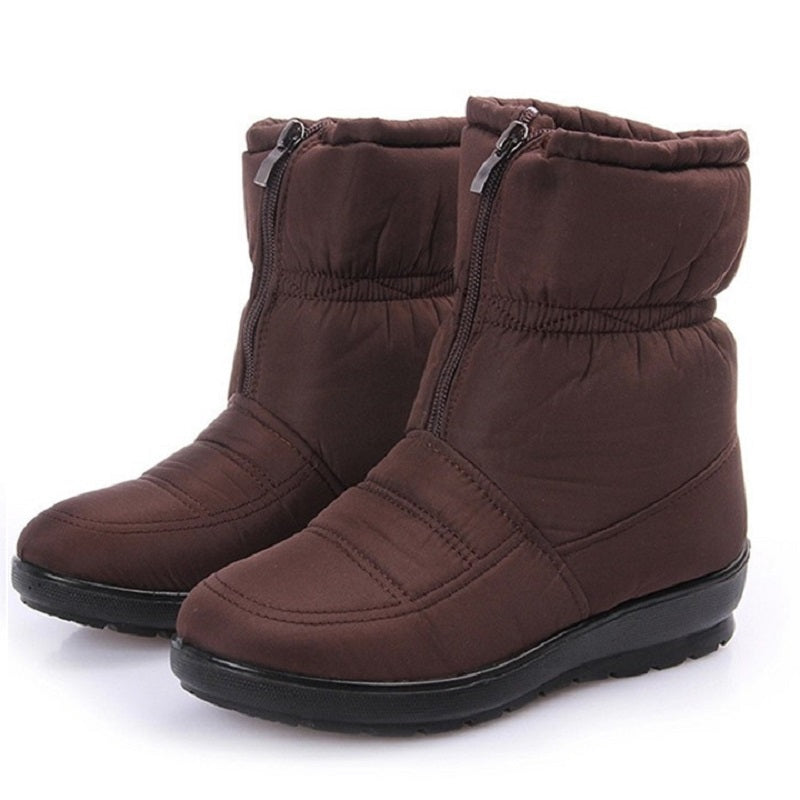 Winter thick women snow boots - WOMONA.COM