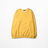 Loose cotton crew neck sweater