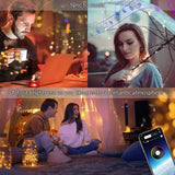 APP Light String Mobile Phone Bluetooth USB Copper Wire Music - WOMONA.COM