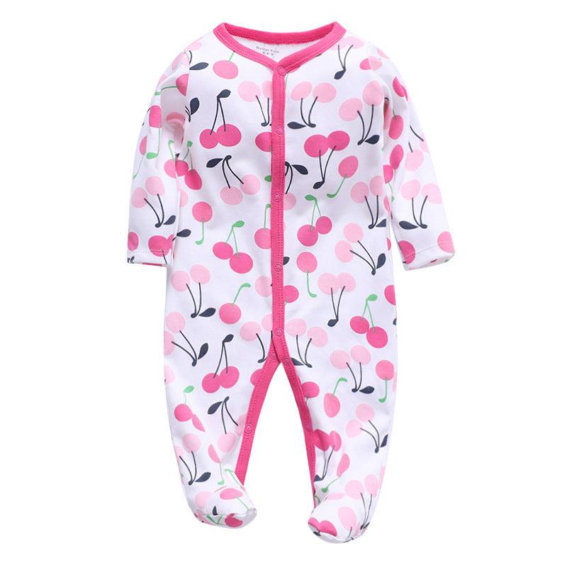 Cotton one-piece clothes baby clothes - WOMONA.COM