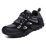 Outdoor Hiking Boots Men Summer Breathable Trekking Shoes - WOMONA.COM