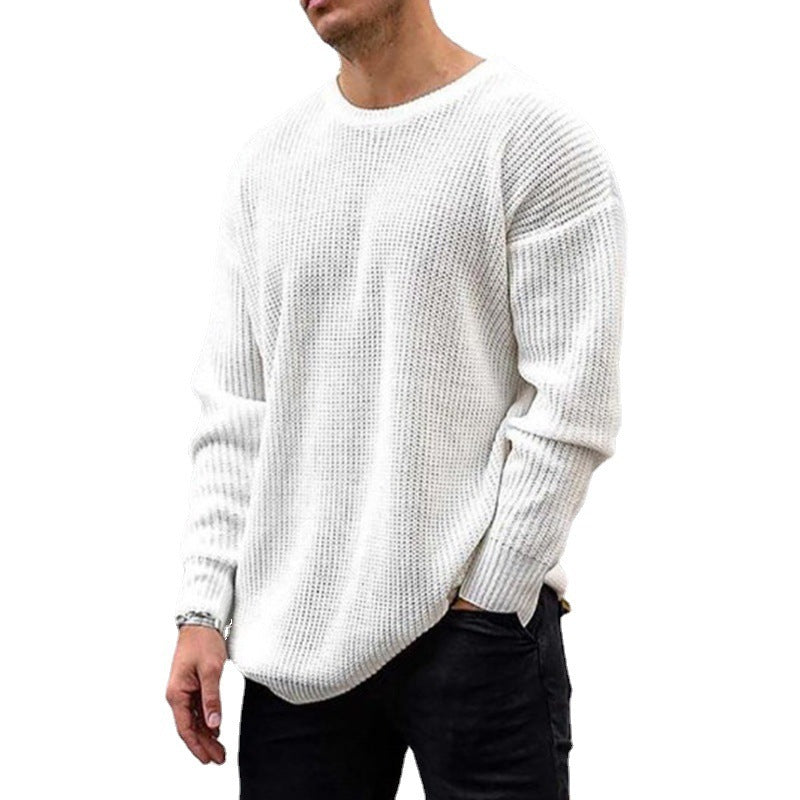 Sweater Men's Autumn And Winter New Fashion Knitted Top