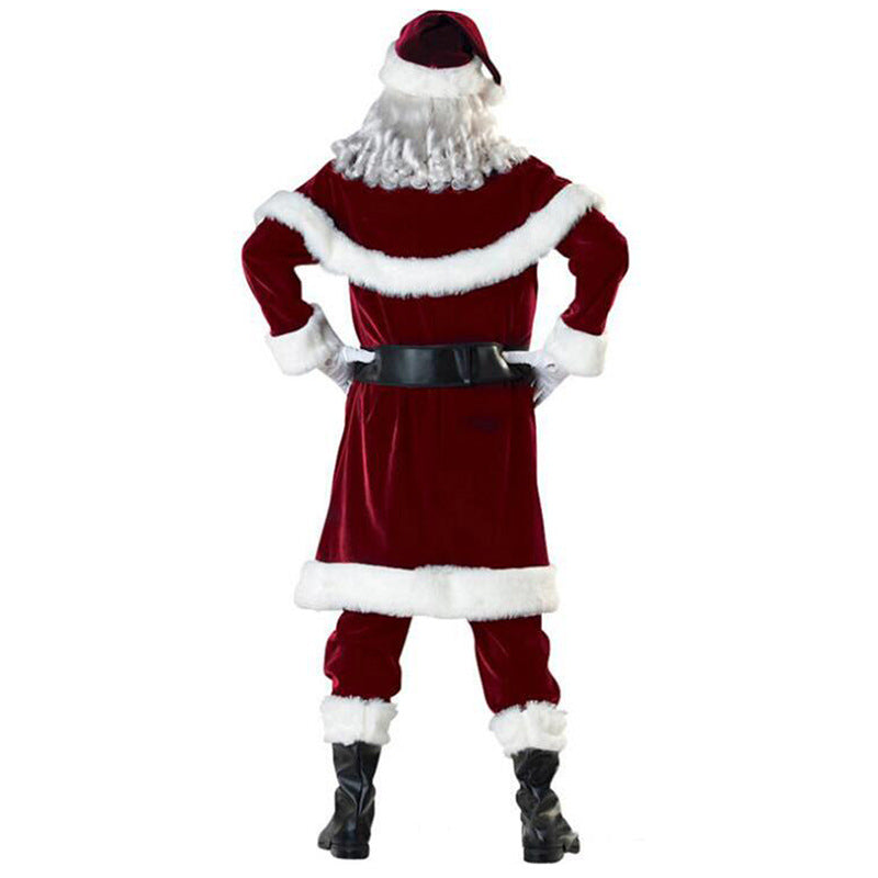 Santa couple costume Christmas dress - WOMONA.COM