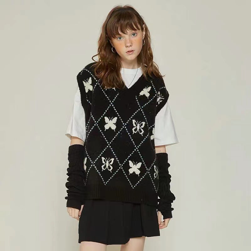 Knitted Waistcoat And Vest Women's - WOMONA.COM