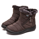 Waterproof boots warm XL snow boots - WOMONA.COM